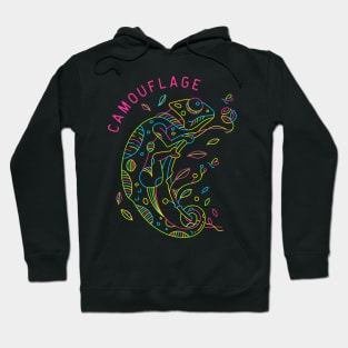 chameleon monoline Hoodie